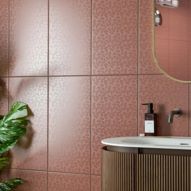 Dynamic Cotto Floral Effect Matt Ceramic Wall Tile