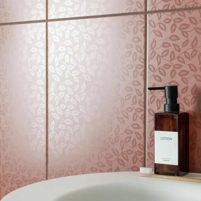 Dynamic Cotto Floral Effect Matt Ceramic Wall Tile