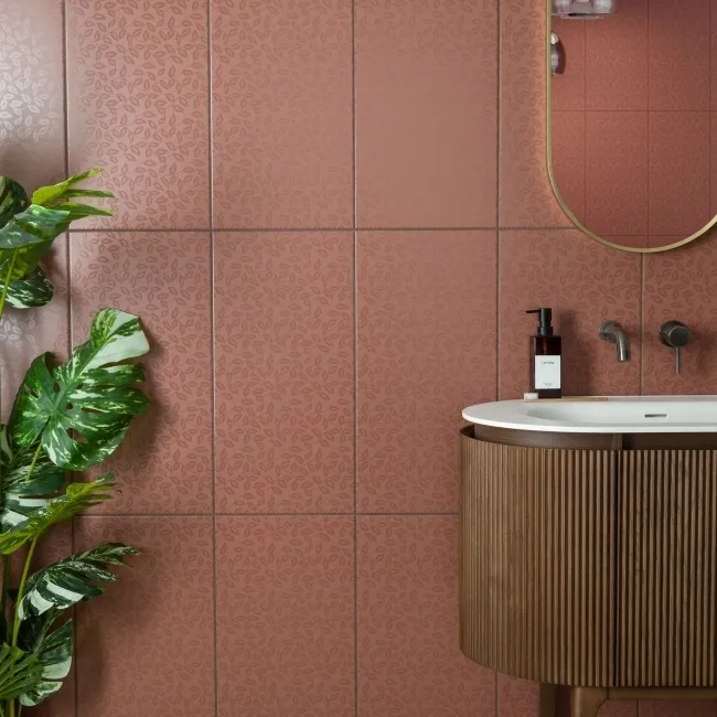 Dynamic Cotto Floral Effect Matt Ceramic Wall Tile
