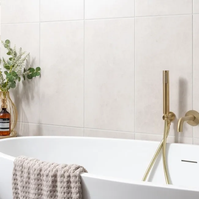 Dynamic Ivory Stone Effect Matt Ceramic Wall Tile