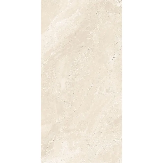 Glacier Beige Stone Effect Polished Porcelain Wall and Floor Tile