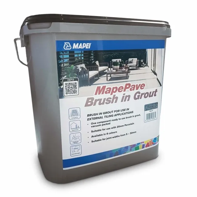MapePave Brush In Grout - Grey- 15Kg