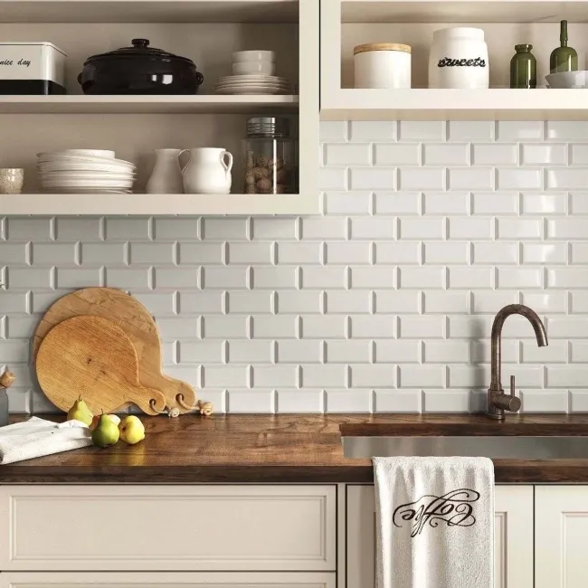 Mini Metro White Wall Tiles