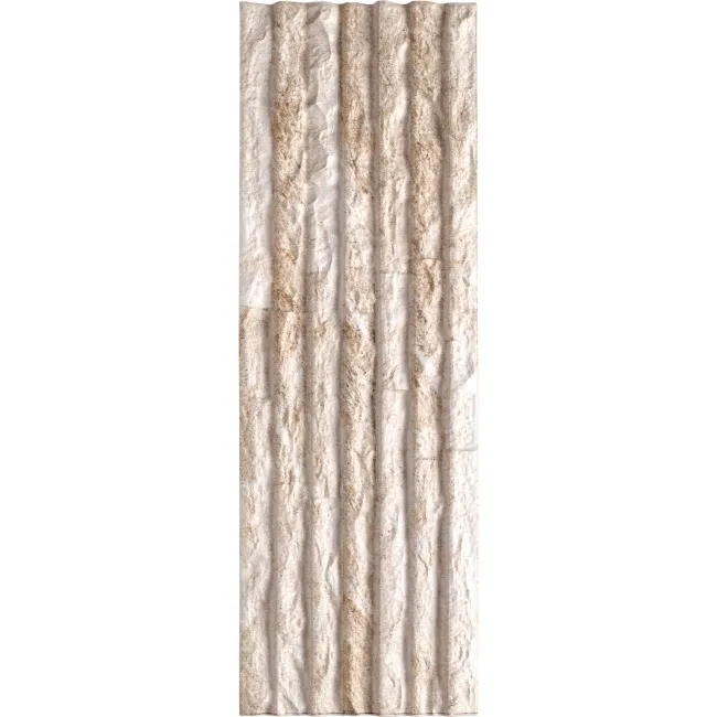 Tumpak Beige Sandstone Effect Porcelain Wall Cladding Tile