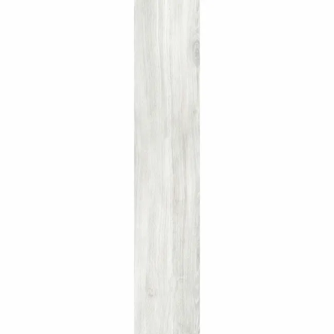 Volte White Wood Effect Matt Porcelain Floor Tile
