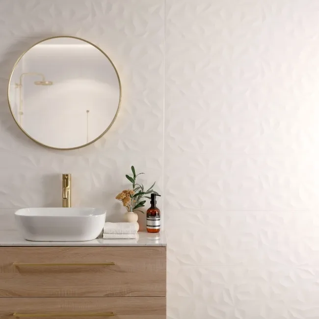 White Future Decor Matt Ceramic Wall Tile