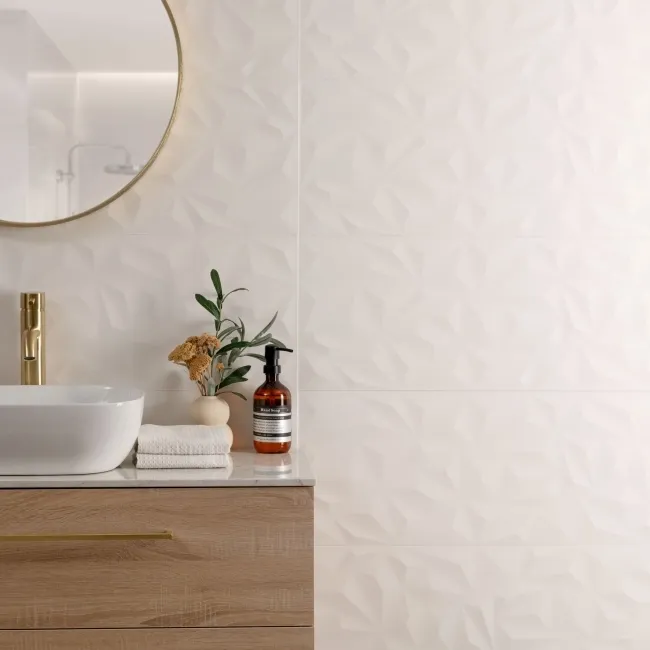 White Future Decor Matt Ceramic Wall Tile