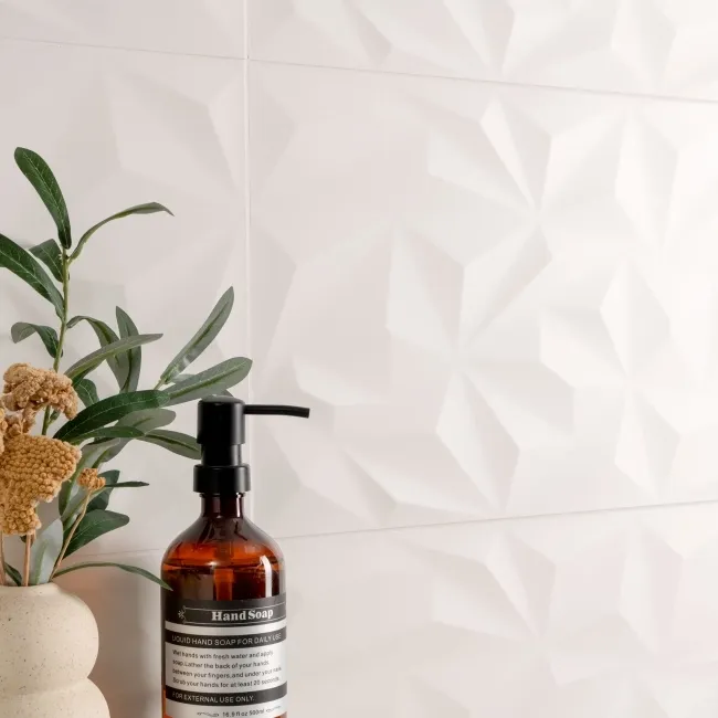 White Future Decor Matt Ceramic Wall Tile