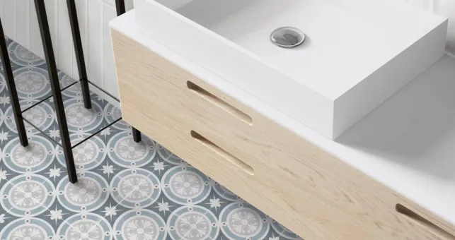 Ultimate Combinations: Shaped & Patterned Tiles & Plain Walls