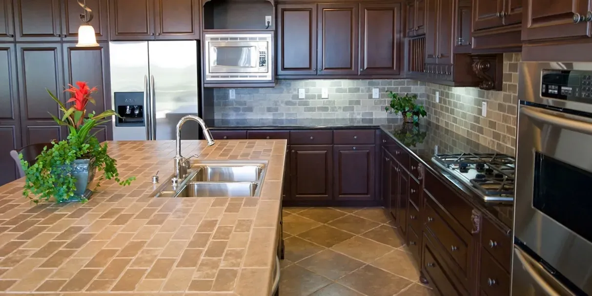 Tiled Kitchen Worktops: Pros & Cons