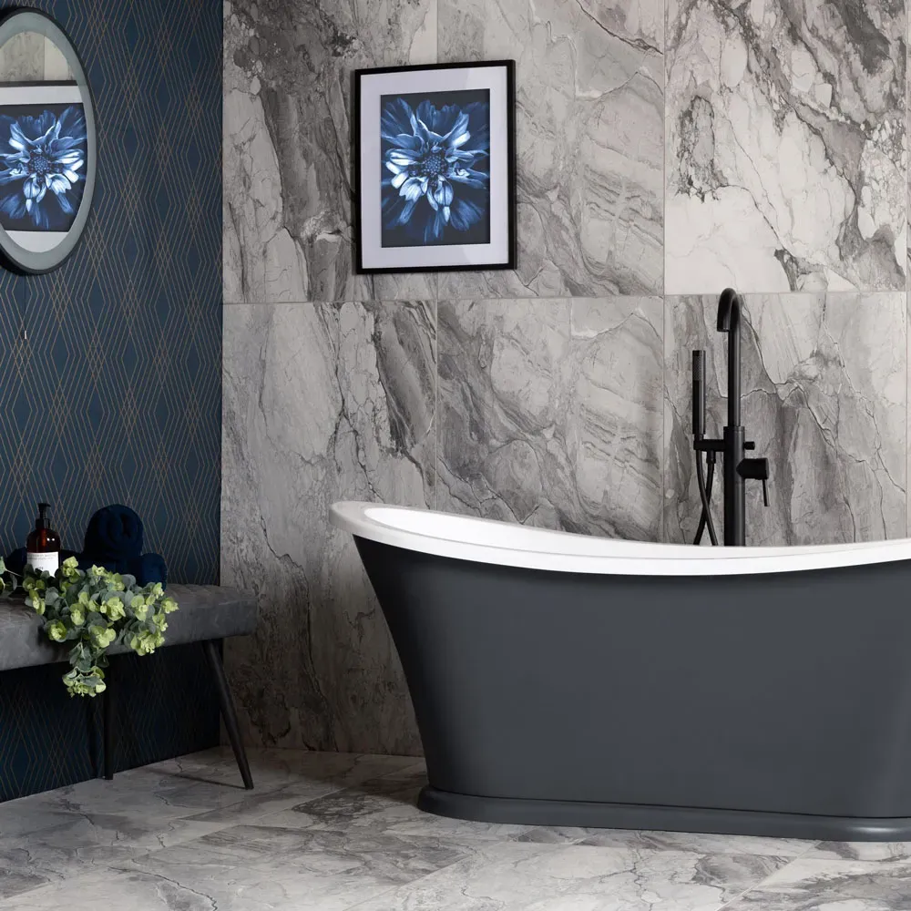 Ultimate Combinations: Marble Looks + Modern Accents