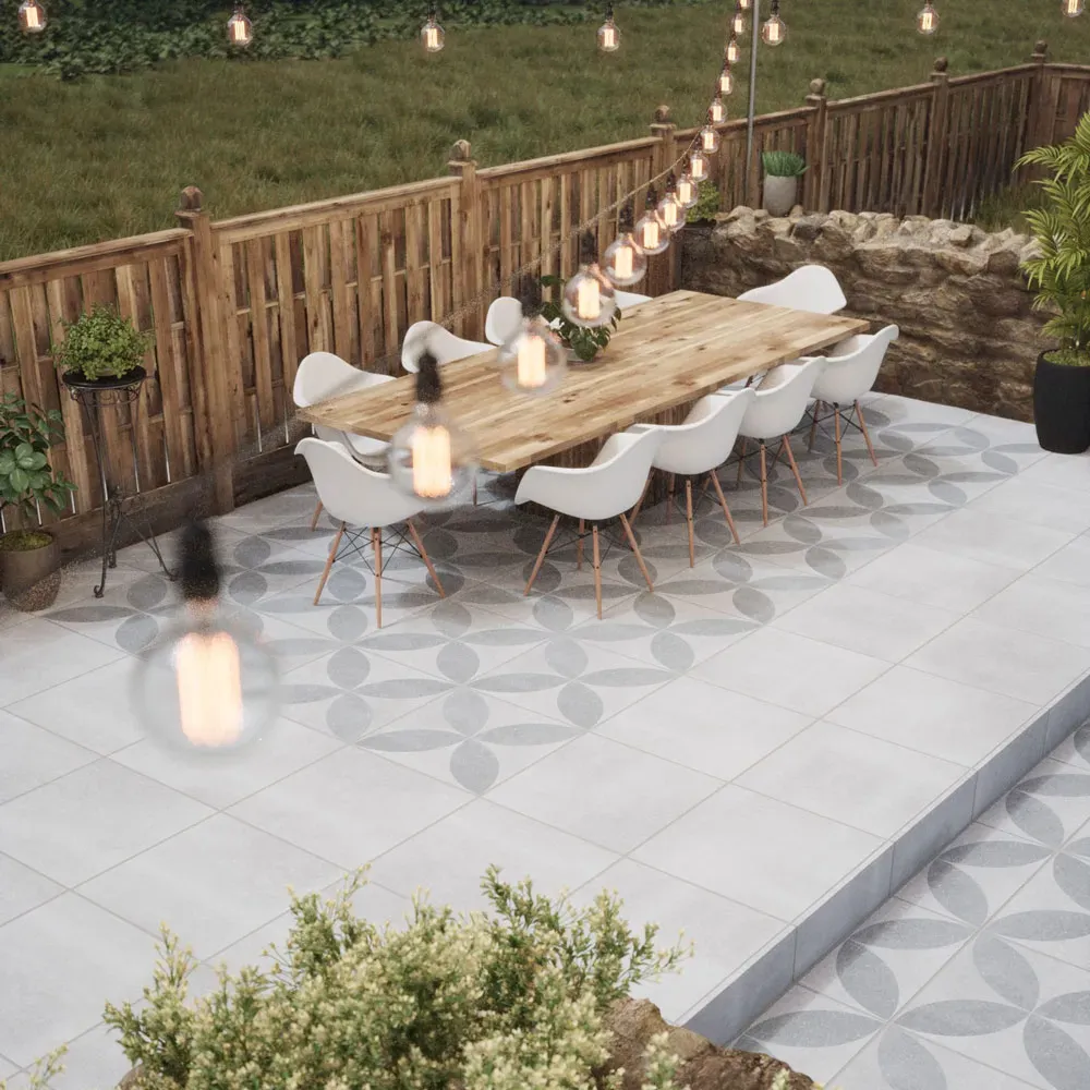 How to Install Outdoor Slab Tiles Onto a Concrete Base