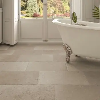 Taxos Taupe Stone Effect Matt Porcelain Wall and Floor Tile