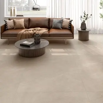 Roca Riviere Beige Stone Effect Matt Porcelain Tile