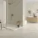 Roca Onice Supreme Cream Marble Effect Polished Porcelain Tile
