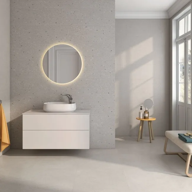 Roca Dolce Vita Grey Terrazzo Effect Matt Ceramic Wall Tile
