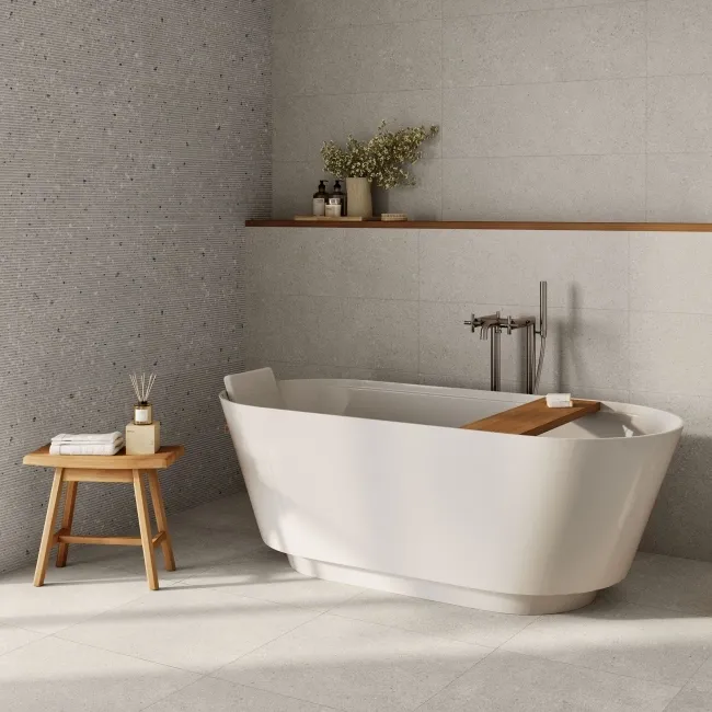 Roca Dolce Vita Grey Terrazzo Effect Matt Ceramic Wall Tile