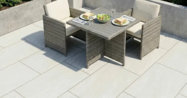 How to Remove Black Spots From Patio Slabs