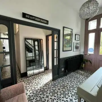 Derby Pattern Porcelain Floor Tiles