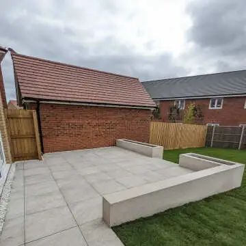 Icarus Grey Porcelain Outdoor Slab