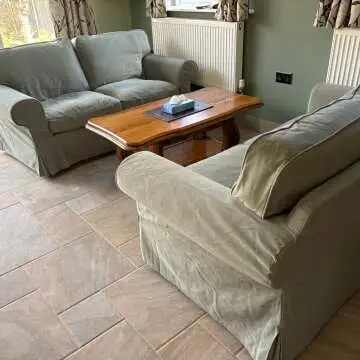 Filita Modular Beige Stone Effect Anti Slip Matt Porcelain Floor Tile