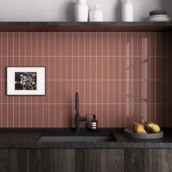 Lumina Rouge Red Gloss Ceramic Wall Tile