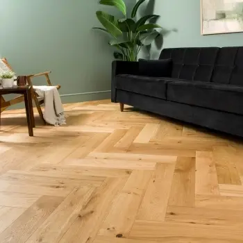 Delamere Herringbone Classic Oak Engineered Wood Flooring 13mm Oiled