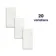 The Room White Onyx Marble Effect Polished Porcelain Wall and Floor Tile