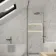 Carrera White Marble Effect Polished Porcelain Wall and Floor Tile