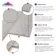 Craft Classic Grey Oak Pure+ Laminate Flooring 12mm