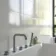Flat White Gloss Ceramic Wall Tile - 300x600