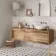 Leeds Black Patterned Matt Porcelain Floor Tile