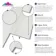 Mercurio Glacier White Luxury Click Vinyl Flooring 4mm