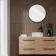 Mocha Slatted Wood Effect Matt Ceramic Wall Tile