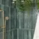 Ponto Green Stone Effect Gloss Ceramic Wall Tile