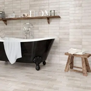 Boston Downtown Light Grey Stone Effect Matt Porcelain Wall & Floor Tile