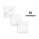 Carrera White Marble Effect Large Matt Porcelain Floor Tile