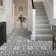 Avon Grey Victorian Patterned Matt Ceramic Floor Tile