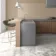 Barnaby White Marble Effect Matt Porcelain Floor Tile
