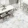 Mare Blue Marble Effect Large Polished Porcelain Floor Tile