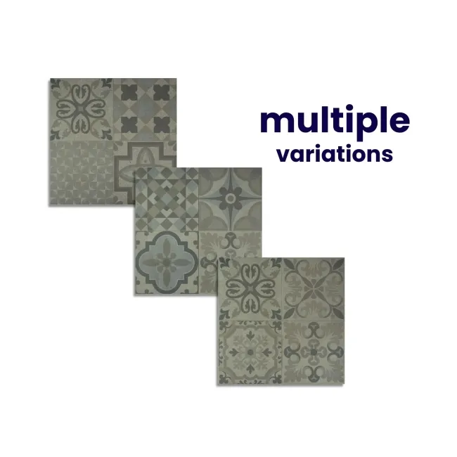 Skyros Delft Grey Wall and Floor Tiles