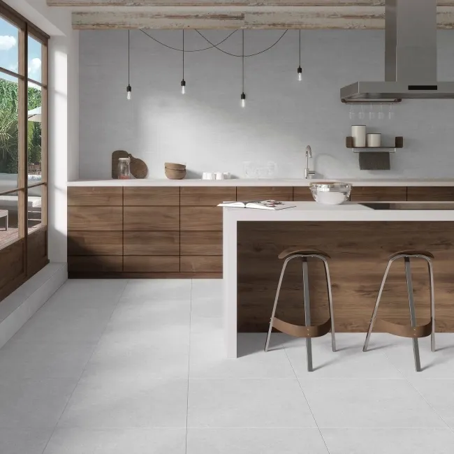 Towns Pearl Grey Matt Anti Slip Porcelain Floor Tile