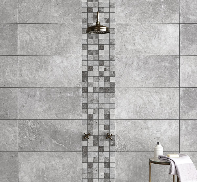 Toscana Silver Wall and Floor Tiles from Tile Mountain