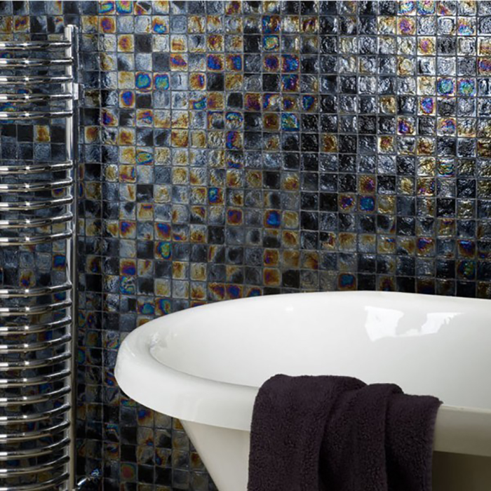 Diesel Glass Mosaic Tiles from Tile Mountain