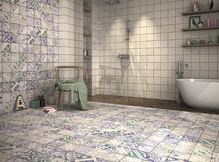 Sintra and Lisbon Bathroom Tiles