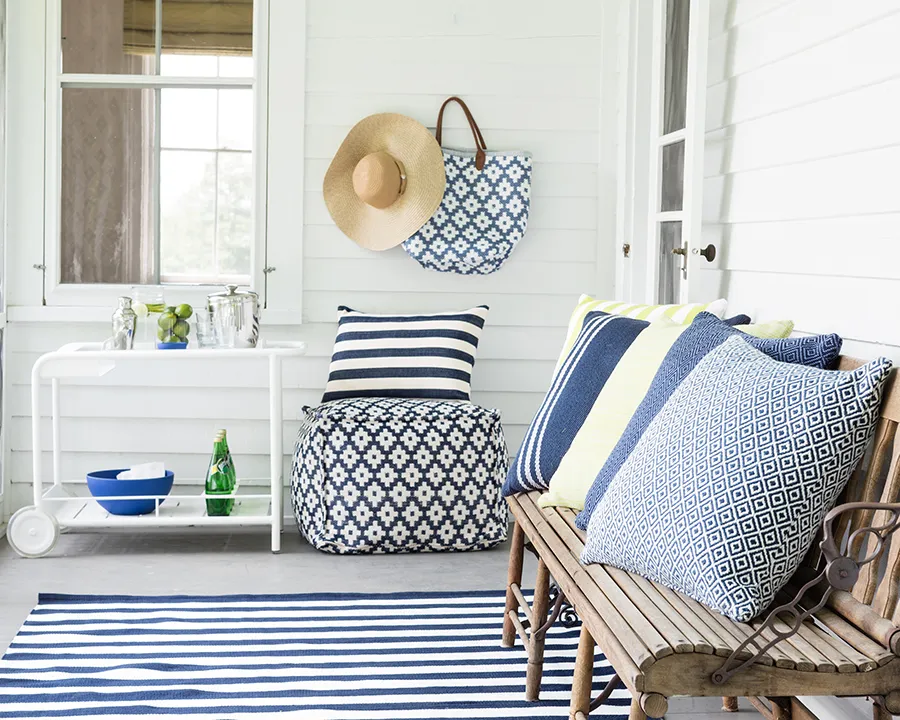 Outdoor Rug in Coastal Style from Dash and Albert