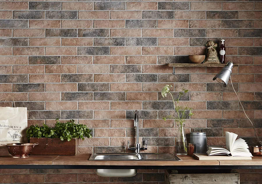Muralla Beige Brick Wall Tiles | Tile Mountain