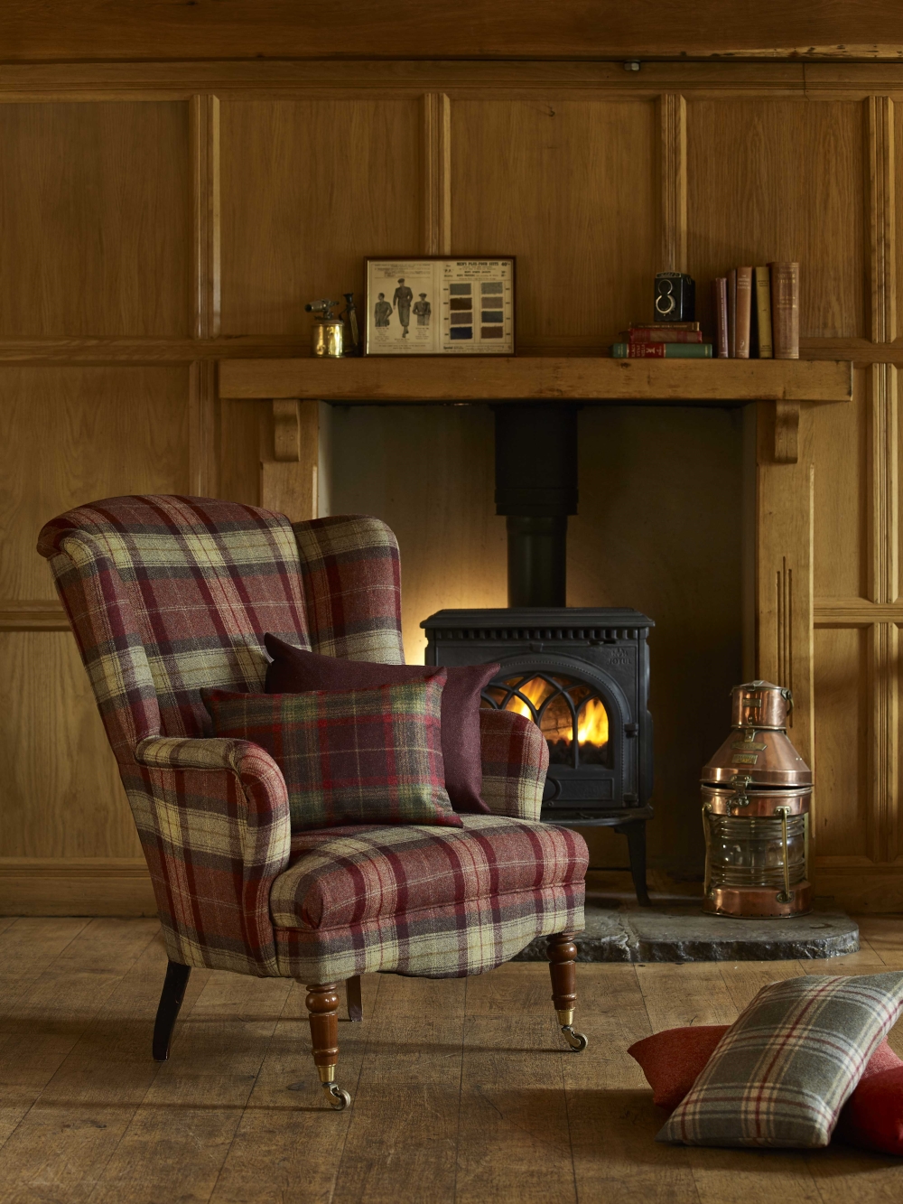 Tartan Upholstery | Elemental Collection by Abraham Moons & Co