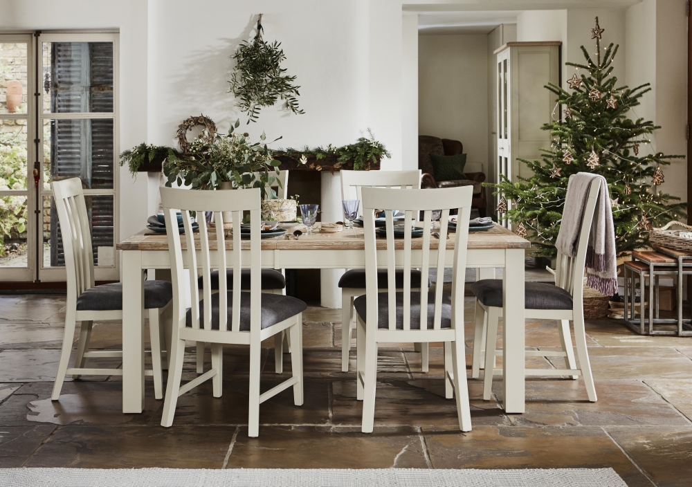Angeles Rectangular Extending Table | FurnitureVillage.co.uk