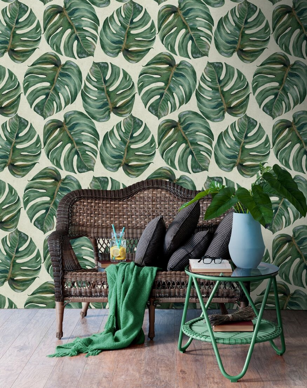 Tropical Leaf Wallpaper| Mind The Gap